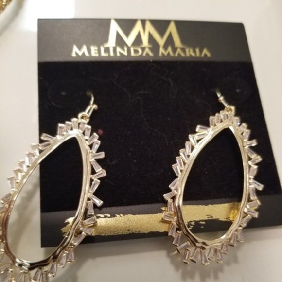 Melinda maria Crystal Sold Out Earrings - Picture 3 of 4